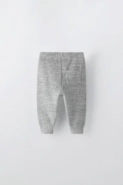 CALÇAS DE MALHA PEROLADA-ZARA Flash Sale