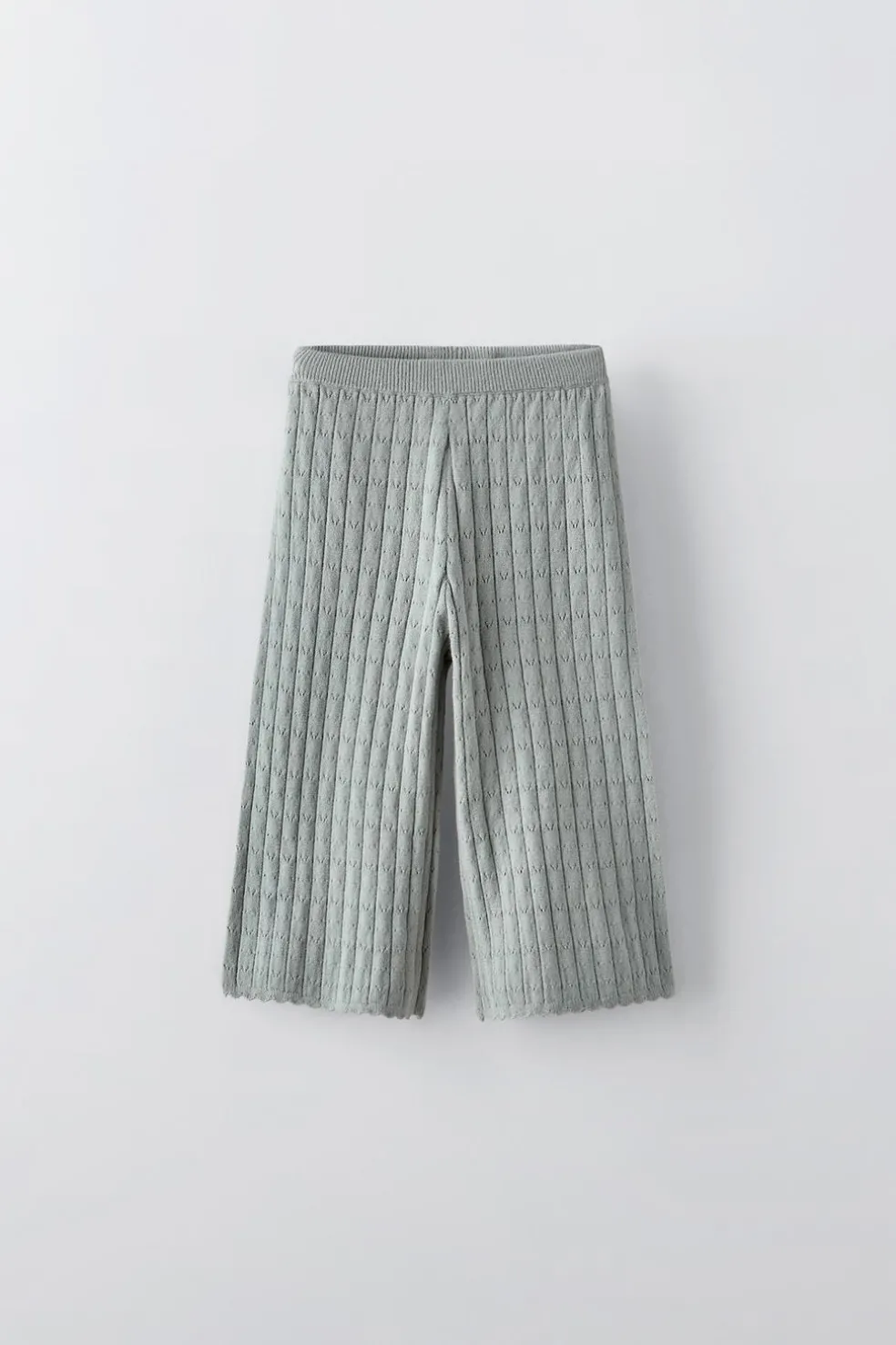 CALÇAS DE MALHA RENDILHADA-ZARA Best