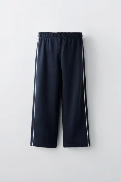 CALÇAS DIREITAS BORDADAS-ZARA Cheap