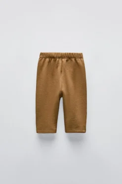 CALÇAS ESTAMPADAS COM FOLHAS-ZARA Best Sale
