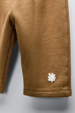 CALÇAS ESTAMPADAS COM FOLHAS-ZARA Best Sale