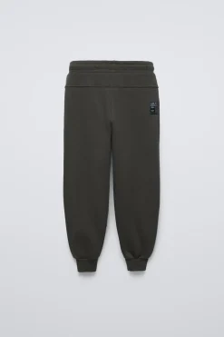 CALÇAS JOGGER MENSAGEM-ZARA Best Sale