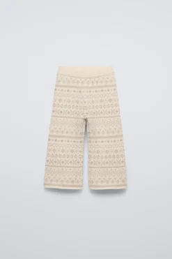 CALÇAS MALHA JACQUARD SKI COLLECTION-ZARA Best