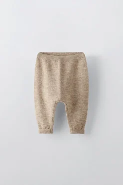 CALÇAS SAROUEL COM LÃ E CAXEMIRA-ZARA Store