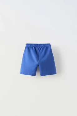 CALÇÕES BERMUDA BARCO MENSAGEM-ZARA Fashion