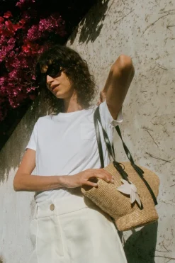 ZARA Saias / Calções^CALÇÕES BERMUDA DE CINTURA MÉDIA COM BAINHA DOBRADA Branco