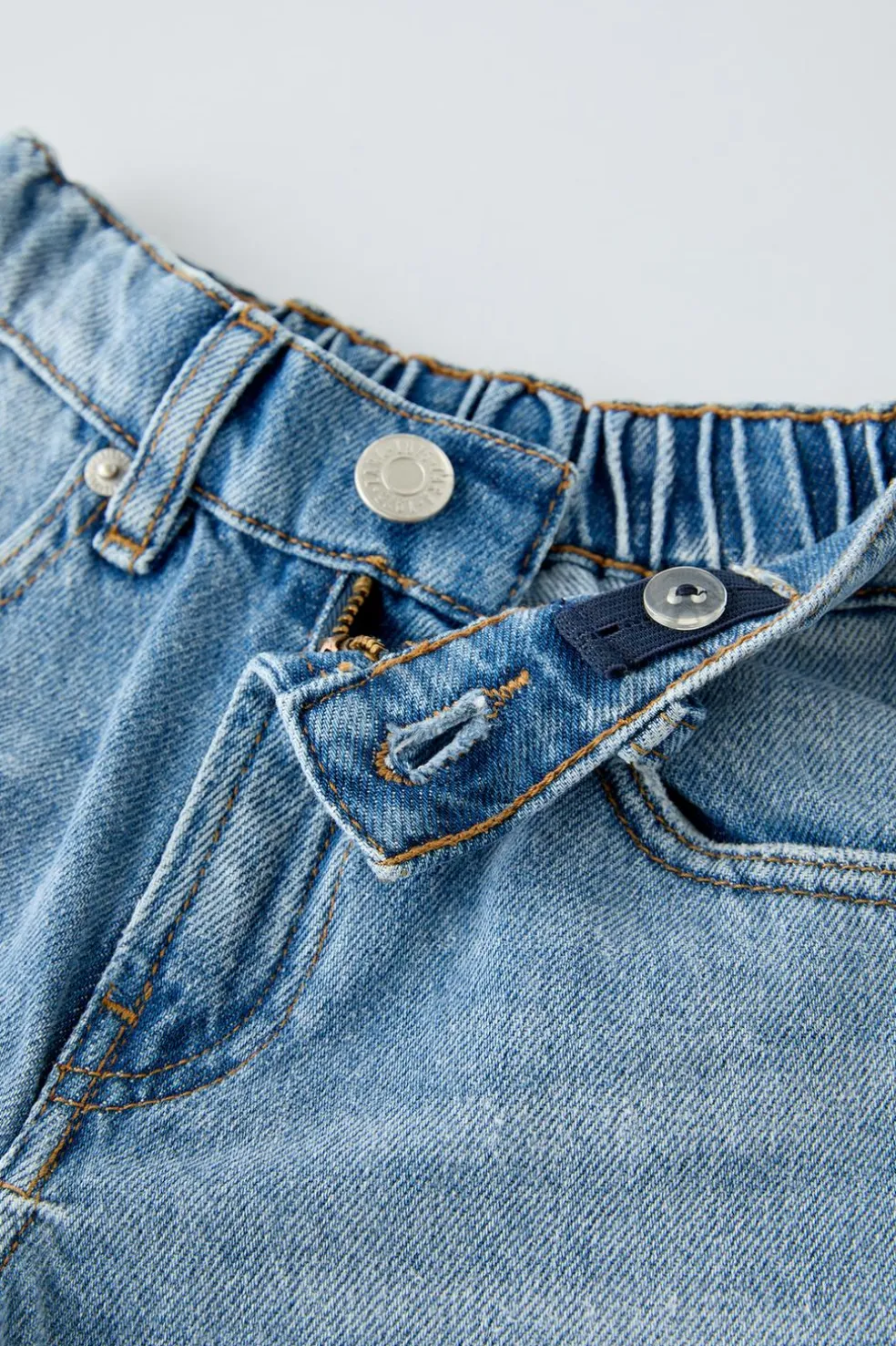 CALÇÕES BERMUDA DENIM BAGGY FIT-ZARA Best