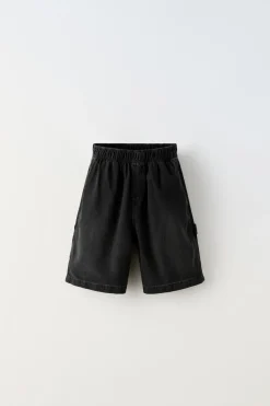 CALÇÕES BERMUDA DENIM CARPENTER-ZARA Best