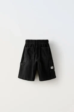 CALÇÕES BERMUDA DENIM CARPENTER-ZARA Best