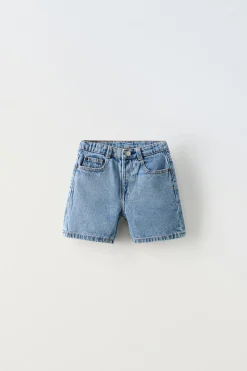 CALÇÕES BERMUDA DENIM THE SKATER-ZARA Store