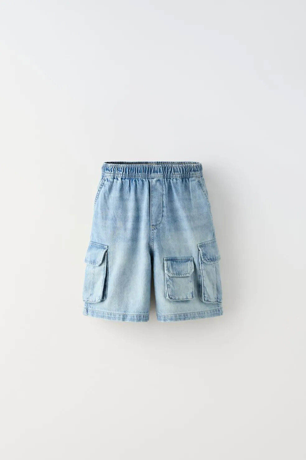 CALÇÕES BERMUDA DENIM WORKER-ZARA Hot