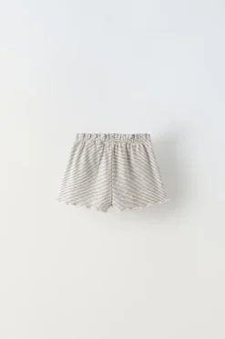 CALÇÕES BERMUDA ÀS RISCAS COM ONDA-ZARA Shop
