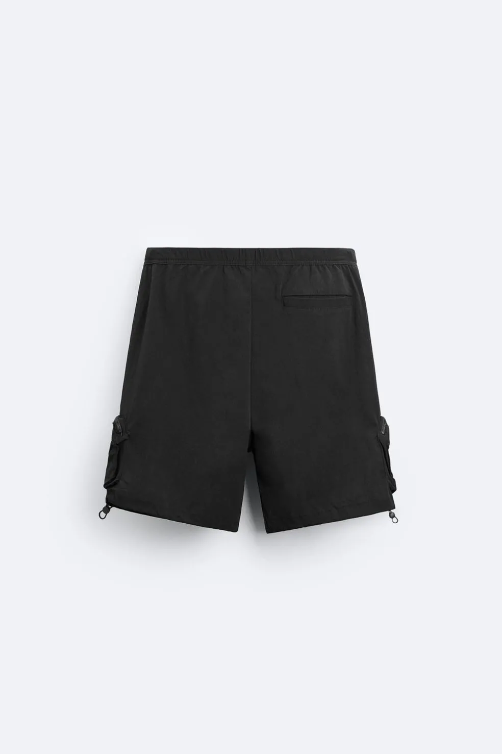 ZARA Cargo^CALÇÕES BERMUDA TÉCNICOS CARGO Preto