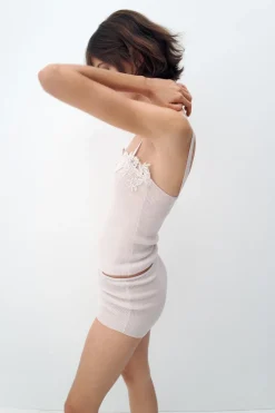 ZARA Saias / Calções|Lingerie^CALÇÕES DE LÃ Pedra