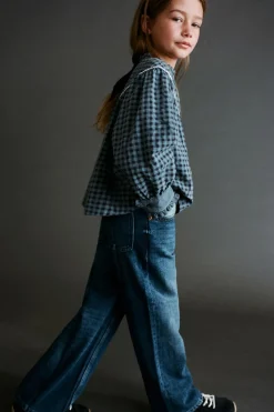 CAMISA AOS QUADRADOS-ZARA Shop