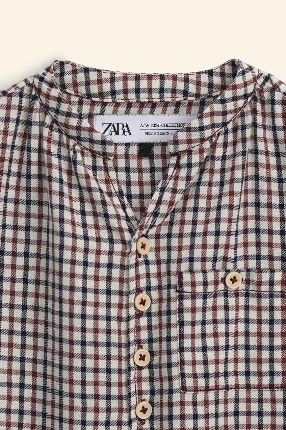 CAMISA AOS QUADRADOS VICHY EDIÇÃO LIMITADA-ZARA Cheap