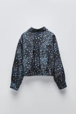 CAMISA C/ ANIMAL ESTAMPADO-ZARA Hot
