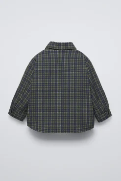 CAMISA COMPRIDA ACOLCHOADA-ZARA Store