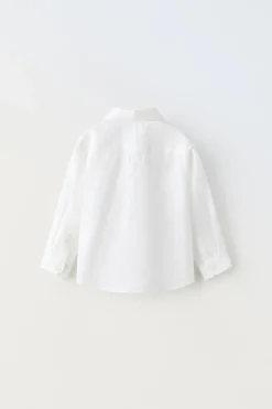 CAMISA DE LINHO-ZARA Best Sale