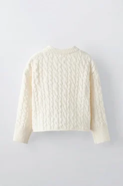 CAMISOLA CHENILLE MALHA DE CABO-ZARA Clearance