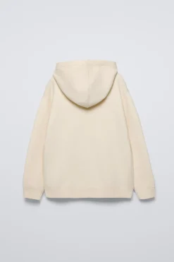 CAMISOLA DE MALHA CAPUZ SOFT TOUCH-ZARA Flash Sale