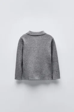 CAMISOLA DE MALHA POINTELLE-ZARA Best Sale