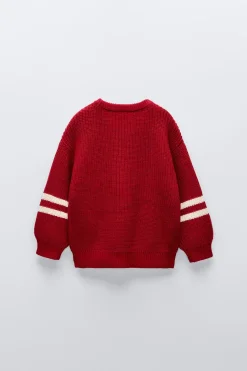 CAMISOLA DE MALHA UNIVERSITÁRIA-ZARA Best
