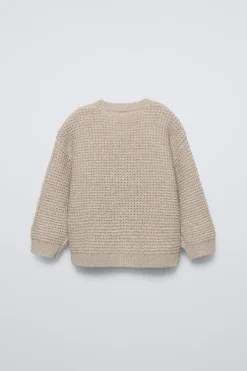 CAMISOLA DE MALHA WAFFLE-ZARA New