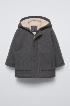 CANADIANA COM EFEITO DE PELO ENCARACOLADO-ZARA Hot
