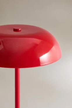 ZARA A Coleção De Candeeiros|Presentes Para O Lar^CANDEEIRO DE MESA MONOCOLOR TÁTIL Vermelho