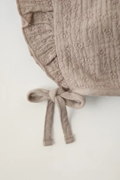 CAPOTA COM FLORES BORDADAS-ZARA Best Sale