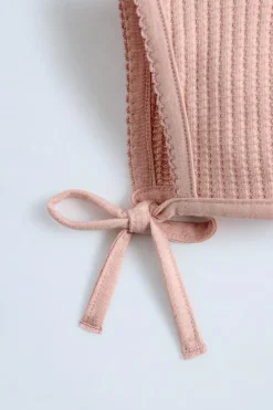 CAPOTA COM TEXTURA E RENDA-ZARA Cheap