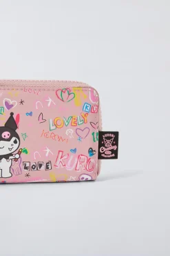 CARTEIRA GRAFFITI KUROMI © SANRIO-ZARA Best Sale