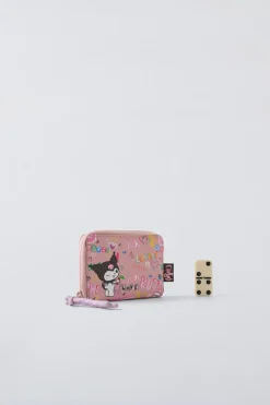 CARTEIRA GRAFFITI KUROMI © SANRIO-ZARA Best Sale