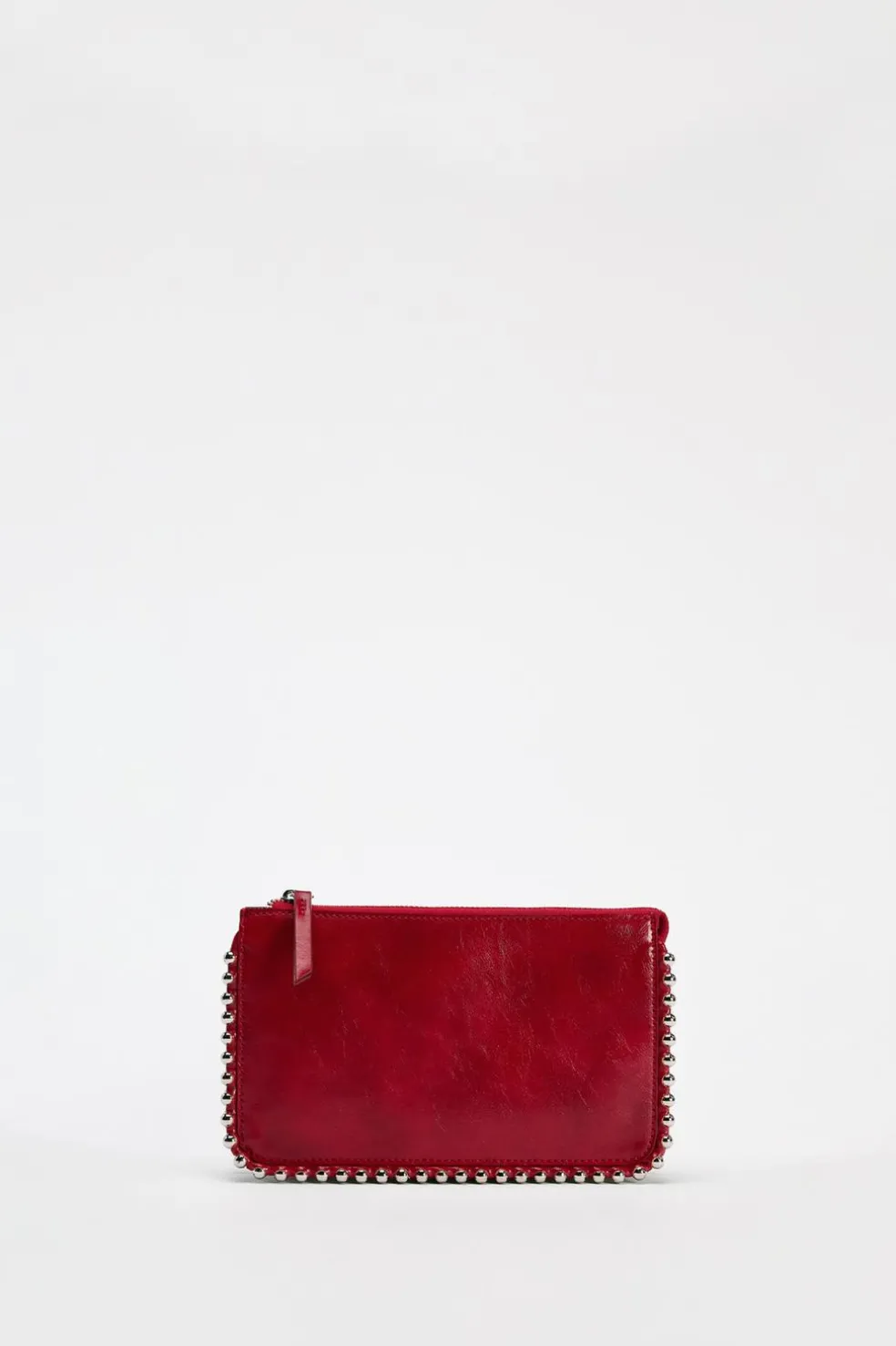 ZARA Malas^CARTEIRA MALA A TIRACOLO COM TACHAS Vermelho