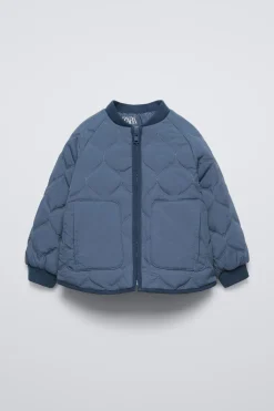 CASACO ACOLCHOADO WATER REPELLENT-ZARA Fashion
