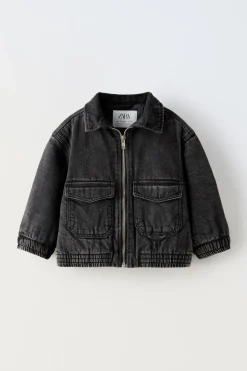 CASACO BOMBER DENIM-ZARA Shop