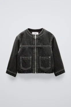 CASACO BOMBER DENIM-ZARA Online