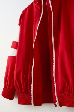 CASACO CONTRASTES-ZARA Store
