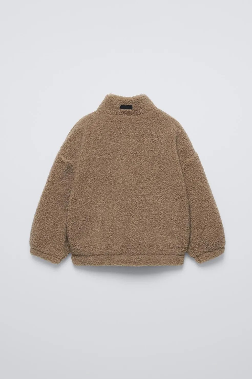 CASACO DE EFEITO DE PELO ENCARACOLADO-ZARA Cheap