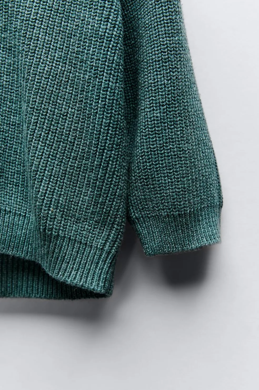 CASACO DE MALHA EM V-ZARA Cheap