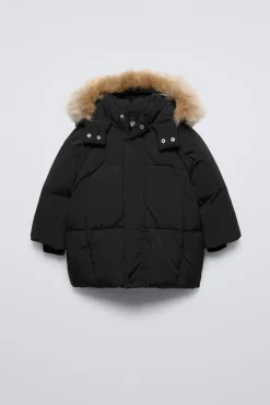 CASACO DE PENAS COM PENA, PENUGEM E CAPUZ WATER REPELLENT-ZARA Best