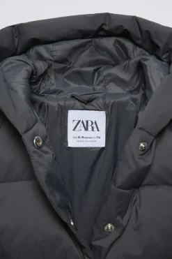 CASACO DE PENAS E PENUGEM-ZARA Cheap