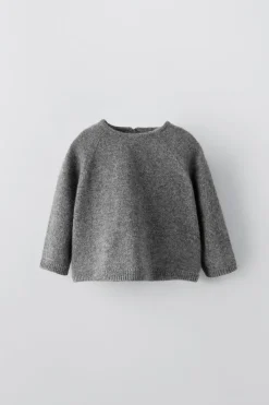 CASACO JERSEY 2 EM 1 CAXEMIRA-ZARA New