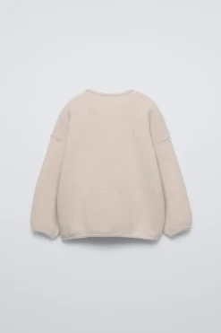 CASACO MALHA DE LÃ-ZARA Online