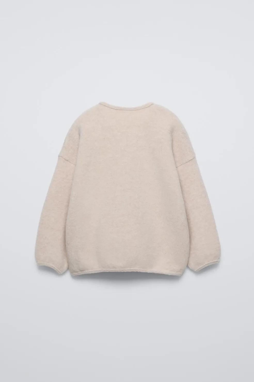 CASACO MALHA DE LÃ-ZARA Online