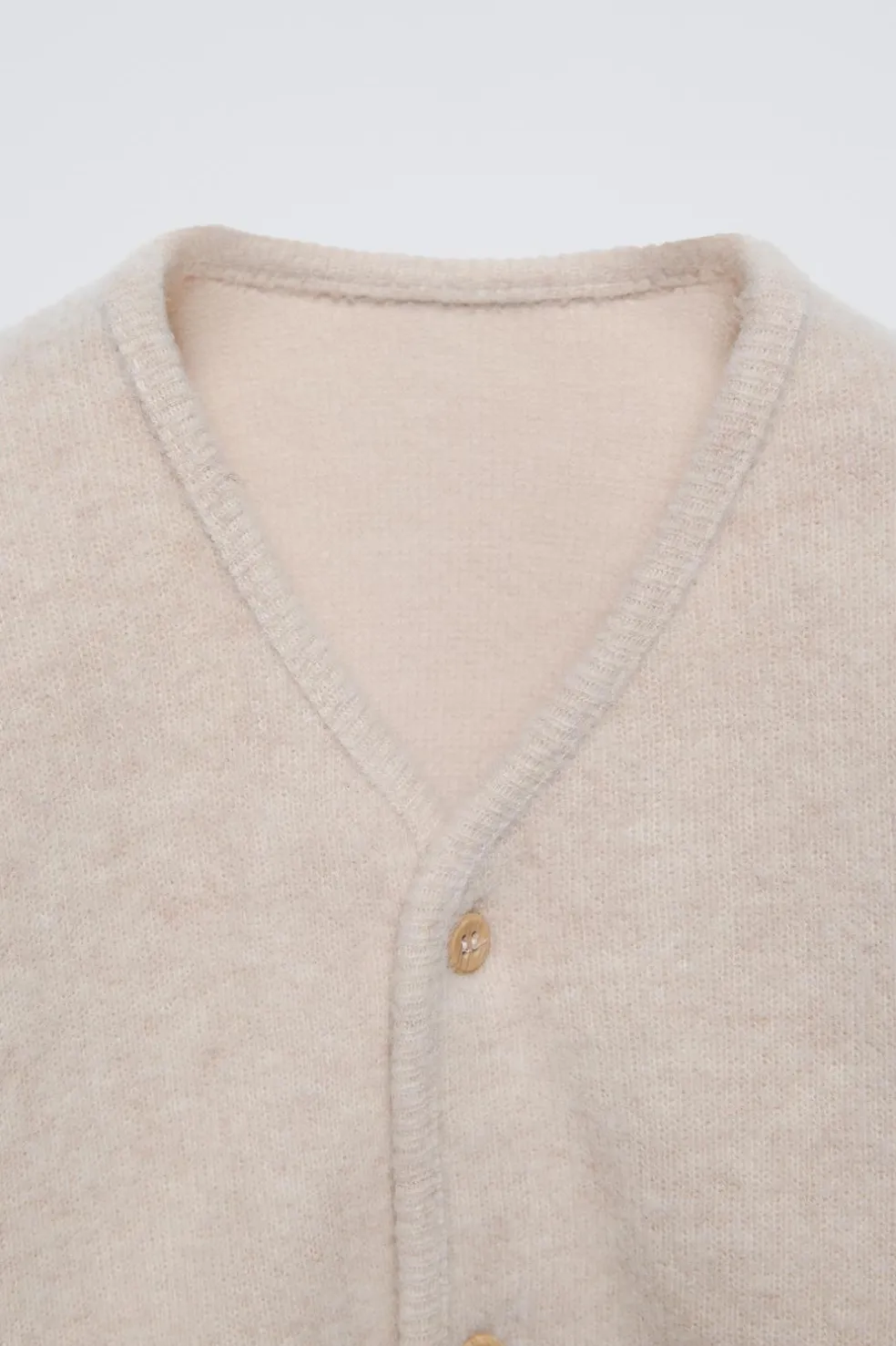CASACO MALHA DE LÃ-ZARA Online