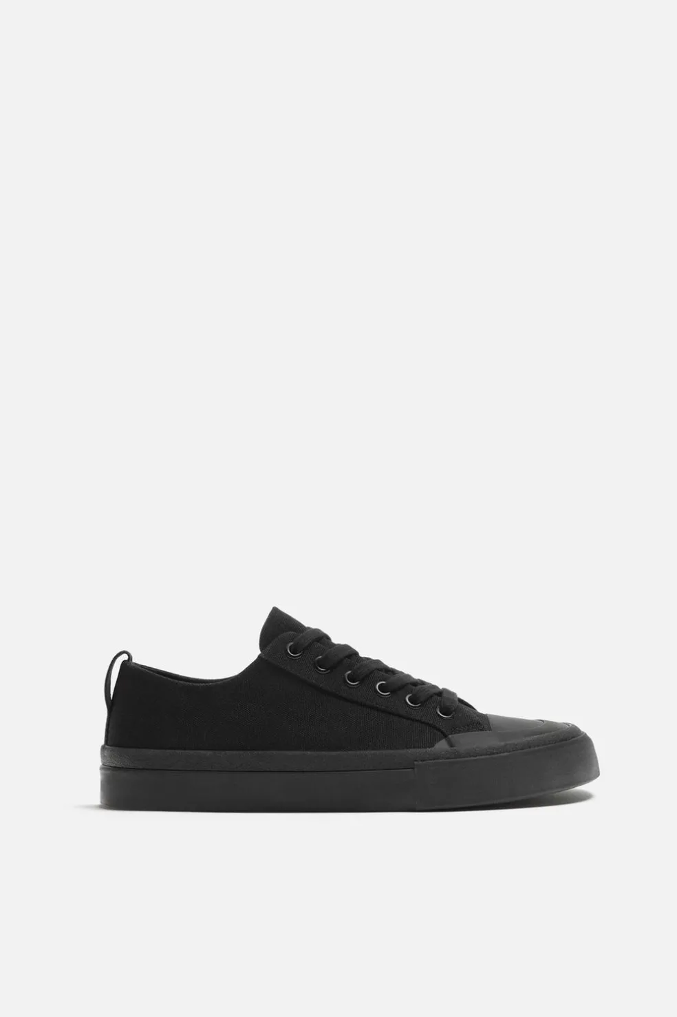 ZARA Desportivos|Sapatos^CHINELO DE TECIDO Preto