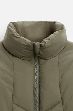 ZARA Coletes^COLETE ACOLCHOADO BOXY FIT Caqui