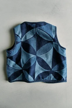 COLETE DENIM ESTAMPADO GEOMÉTRICO - SEA NY-ZARA Shop